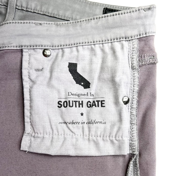 AG Adriano Goldschmied The Legging Ankle Super Skinny Size 27R Gray Leatherette - Picture 8 of 13